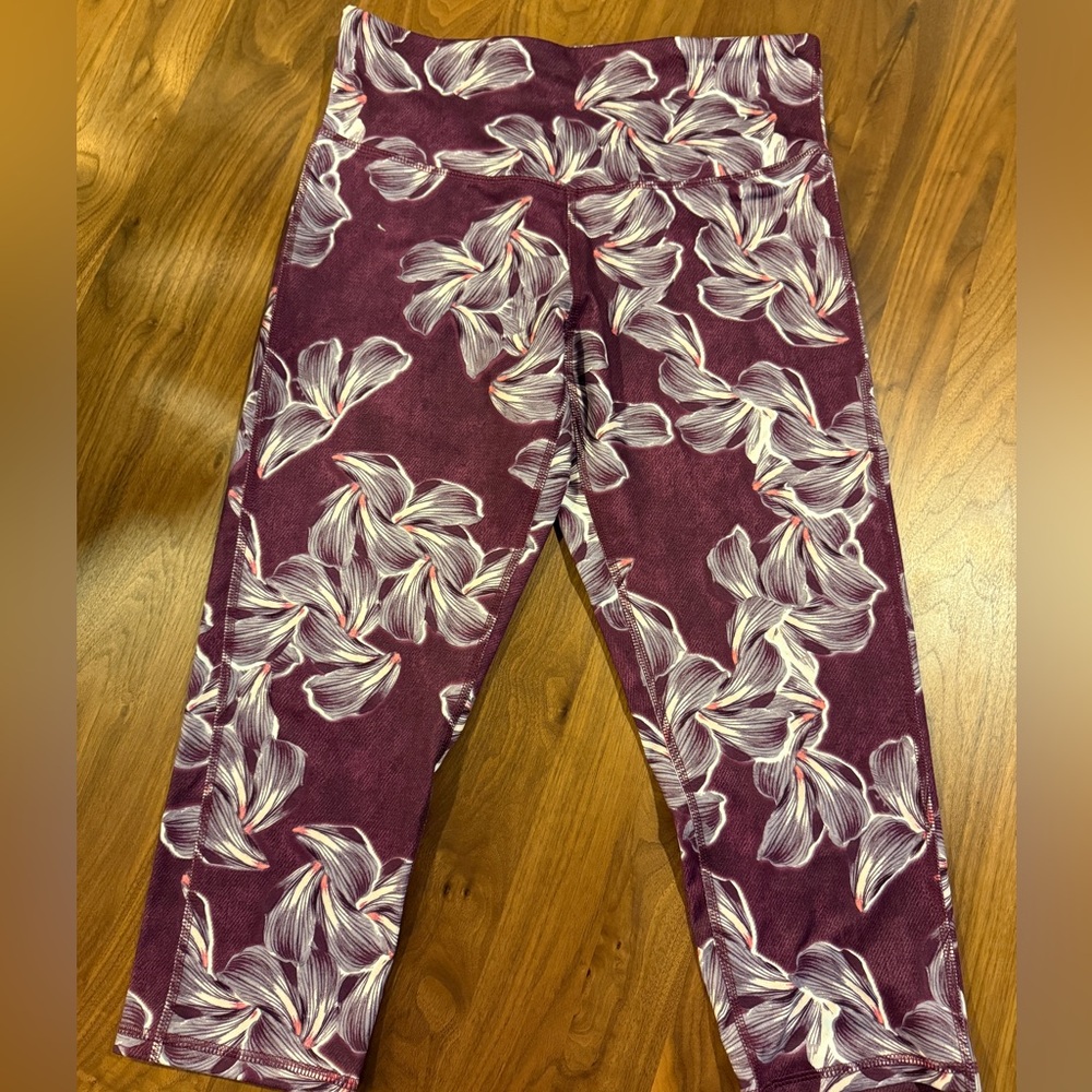 Champion Floral Purple Leggings